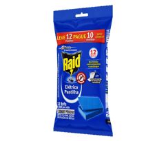 Repelente Elétrico Pastilha Raid Eucalipto Refil