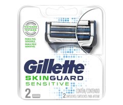 Carga Aparelho De Barbear Gillette Skinguard Sensitive 2 Unid