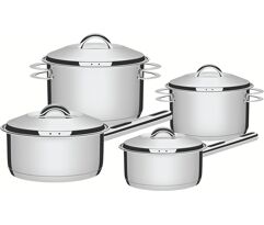 Jogo de Panelas com Fundo Triplo Tramontina Solar Inox 65510760