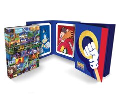 Livro Sonic the Hedgehog Encyclo-Speed-Ia Deluxe Edition: 30 Years of Sonic the Hedgehog Capa Dura