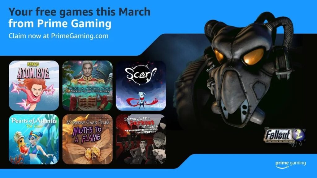 amazon prime gaming março 2024