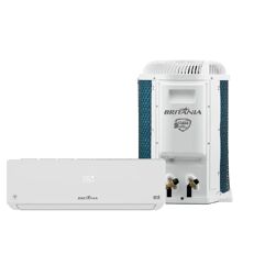 Ar-Condicionado Split Britania Hi Wall Eco Inverter 12.000 Btus Frio Bifásico Branco BAC12000IFM15 220V