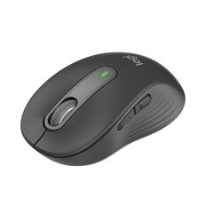 Mouse Sem Fio Logitech Signature M650, 2000 DPI, Compacto, 5 Botões, Silencioso, Bluetooth, USB, Grafite 910-006250