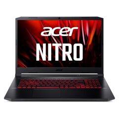 Notebook Gamer Acer Nitro 5 Intel Core i7-11600H 16GB RAM NVIDIA GeForce RTX 3050 SSD 512GB 17.3" FHD 144Hz IPS Linux Preto com vermelho AN517-54-765V