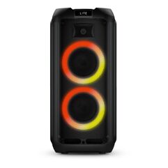 Caixa de Som Portátil Party Speaker Philips Bluetooth 1300W LED Cartão de Memória Função TWS TAX4209/78