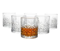 Jogo de Copos de Vidro 330ml 6 Peças Haus Pavillion