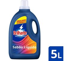 Sabão Liquido Brilhante Limpeza Total 5L