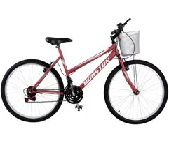Bicicleta HOUSTON Foxer Maori Aro 26 Vermelho Fosco