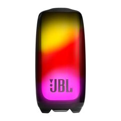 Caixa de Som Portátil JBL Pulse 5, 30 RMS, Bluetooth, LED, USB-C, À prova d'água, Preto JBLPULSE5BLK