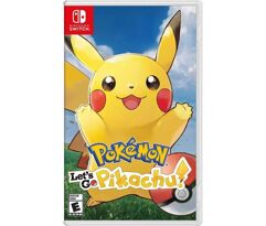 Pokemon Lets Go Pikachu Switch - Mídia Física