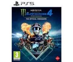 Monster Energy Supercross 4 PS5 - Mídia Física
