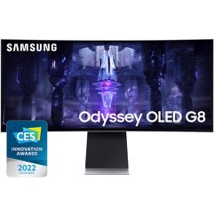 Monitor Gamer Samsung Odyssey G8 34 OLED QHD 175Hz 0.1ms HDMI e DisplayPort/USB-C FreeSync Premium HDR VESA LS34BG850SLXZD