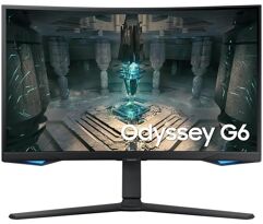 Monitor Gamer Curvo Samsung Odyssey G6 27" WQHD 240Hz 1ms Tizen Bluetooth