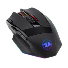 Mouse Gamer Sem Fio Redragon Sniper Pro LED RGB 16000DPI 9 Botões Customizáveis USB Preto M801P-RGB