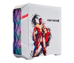 Gabinete Gamer Cooler Master TD500 Street Fighter 6 Ryu Vidro Temperado TD500V2-WGNN-SRY