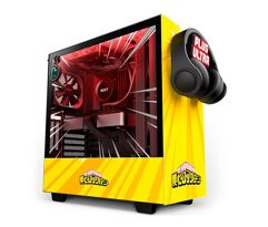 Gabinete Gamer NZXT H510i Rivals Edição Limitada Mid Tower ATX Lateral em Vidro CA-H510I-MH-RV