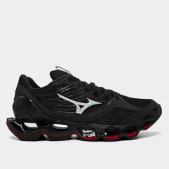 Tênis Mizuno Wave Prophecy 13-S Masculino Preto+Prata