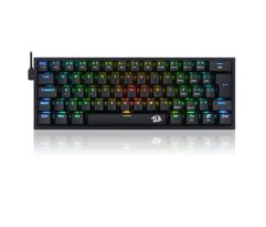 Teclado Mecânico Gamer RGB Redragon Fizz – K617
