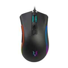 Mouse Gamer Husky Reaction RGB 12400 DPI 7 Botões Preto HMS100PT