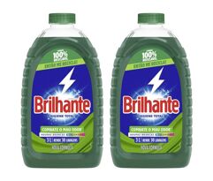 Kit Sabão Líquido Brilhante Higiene Total 3L Cada 2 Unidades