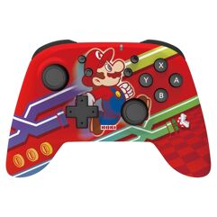 Controle Nintendo Switch Sem Fio HoriPad Super Mário Hori Vermelho