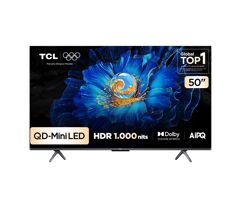 Smart TV TCL QD-Mini LED TV 50“ Google TV Dolby C6KS