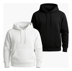 Kit 2 Moletons Moletom Blusa De Frio Unissex Algodão