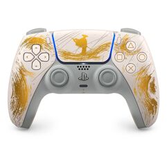 Controle Sem fio Sony DualSense PS5, Edição Limitada Ouro, Ghost of Yotei PS5, PC e Mobile