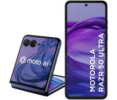 Smartphone Motorola Razr 50 Ultra 512GB Navy Blue 5G 12GB RAM 6,9" Câm. Dupla + Selfie 32MP Dual Chip