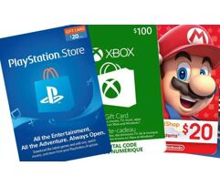 Cupom de 30% ou 10% em Gift Cards de todas plataformas