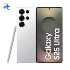 Smartphone Samsung Galaxy S25 Ultra 256GB 5G Titânio Prata Com Caneta S Pen Tela 6.9”