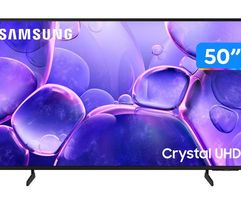 Smart TV 50" Samsung UHD 4K Crystal UHD U8600F UN50U8600FGXZD Tizen Crystal 4K Bixby e Alexa 3 HDMI