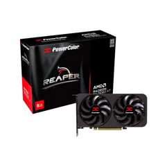 Placa de Vídeo PowerColor RX 9060 XT Reaper AMD Radeon, 8GB, GDDR6, 128bits, OpenGL 4.6, RDNA 4 RX9060XT 8G-A