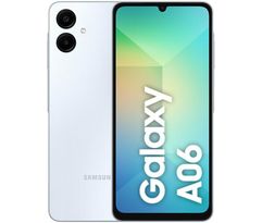 Smartphone Samsung Galaxy A06 128GB 4GB RAM Branco 6,7" Câm. Dupla + Selfie 8MP