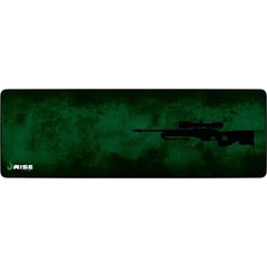 Mousepad Gamer Rise Mode Speed Sniper Estendido (900x300mm) Verde Borda Costurada RG-MP-06-SNP