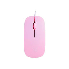 Mouse Surface Maxprint com fio 1200DPI USB2.0 Rosa