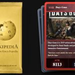 game de cartas da Wikipedia