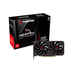 Placa de Vídeo PowerColor RX 9060 XT Reaper AMD Radeon 16GB GDDR6 128bits OpenGL 4.6 RDNA 4 RX9060XT 16G-A