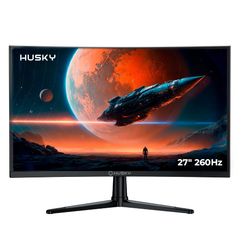 Monitor Gamer Curvo Husky Boreal 27" FHD 260Hz 1ms Adaptive Sync DisplayPort e HDMI HDR HMG00627PT