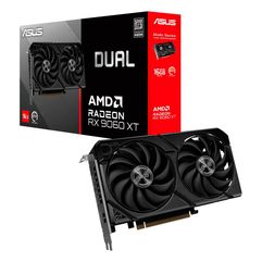 Placa de Vídeo ASUS Dual RX 9060 XT AMD Radeon 16GB GDDR6 DUAL-RX9060XT-16G