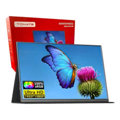 Monitor Portátil 15,6" Tomate MTM-1506 Full HD IPS Ultra Slim USB-C/HDMI