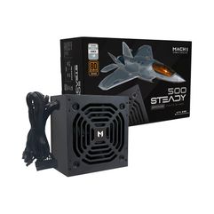 Fonte MACH1 Steady 500W 80 Plus Bronze PFC Ativo