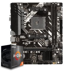 Kit upgrade Pichau Processador AMD Ryzen 5 5500X3D - Placa Mãe B450M DDR4