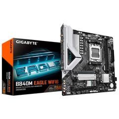 Placa Mãe Gigabyte B840M EAGLE WIFI6 AMD AM5 Micro ATX DDR5 RGB Wi-Fi 6 Bluetooth B84MELW-00