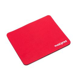 Maxprint Base Mousepad Mini – Vermelha – Revestimento em Tecido, Base Antiderrapante