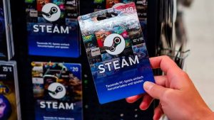 fim do cartão-presente físico da Steam