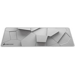 Mousepad Gamer Rise Mode 3D 02 Estendido 900x300mm Borda Costurada Branco