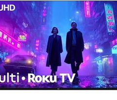 Smart TV 50" Roku Multi 4K Compatível com Alexa e Google Home