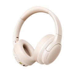 Fones de Ouvido Baseus Bass BH1 Lite com ENC SuperBass 2.0 Áudio Hi-Res LDAC 80h de Tempo de Reprodução Design Dobrável e Confortável