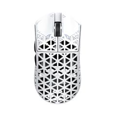 Mouse Gamer Sem Fio Attack Shark R5 Ultra 42000 DPI Fibra de Carbono Switch Óptico Tri-Mode Wireless Bluetooth USB-C